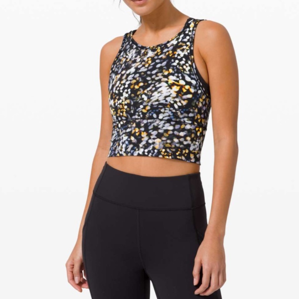 Lululemon pivot workout crop top tank